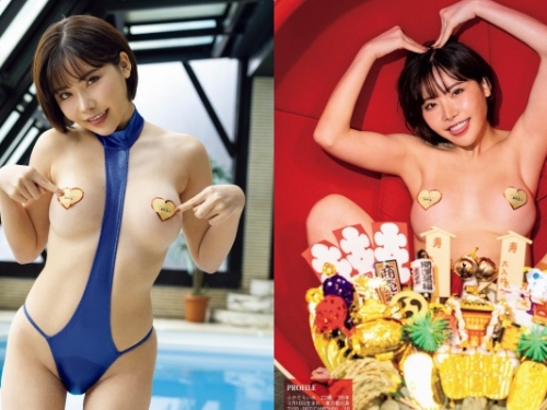 元旦福利第一彈！AV 女神「深田詠美」全裸辣照曝光！乳香滿滿造福粉絲