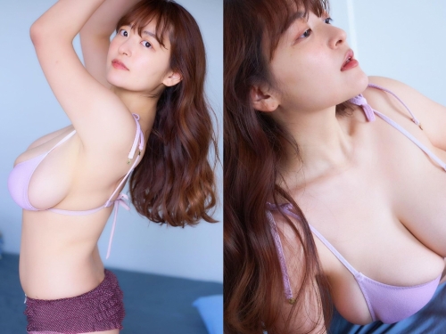I級神乳寫真女帝「柳瀬さき」奇蹟復活　壓倒性「巨乳小隻馬身形」E奶站她旁邊都變貧乳