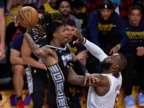 NBA季後賽》灰熊唯一亮點莫蘭特 末節飆分秀寫下隊史紀錄