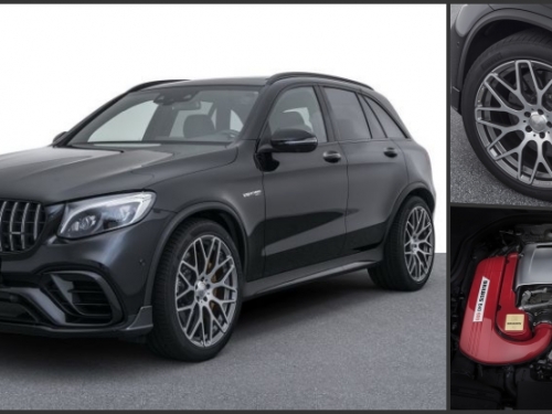 讓好男人使壞的性能跑旅！Brabus操刀小改AMG GLC 63，600匹馬力、3.6秒破百！