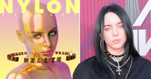 封面照惹議！德國知名雜誌《NYLON》使用Billie Eilish電繪圖，本人斥責：沒穿衣服對嗎...