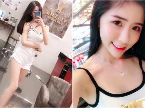 野生捕獲！高顏值「天菜級美女」路邊吃飯超甜美！誘惑的「甜美外型」滿滿氣質啊...