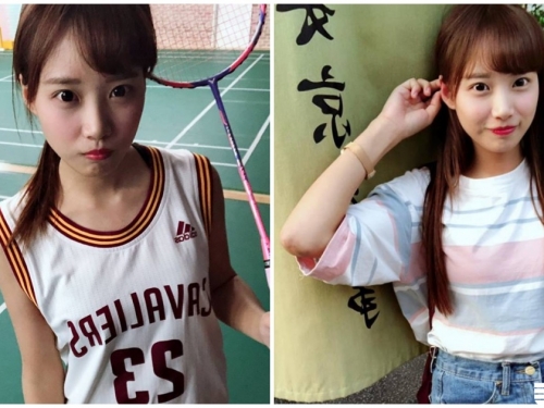 北市「羽球甜心」太正啦！曲線超優還會打球，網友都想瘋狂組隊了！