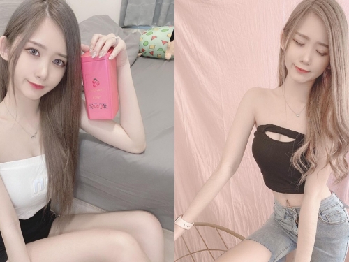 好清新！白皙鄰家女孩「小妤」臉蛋甜到翻，纖細身材美腿超優質！