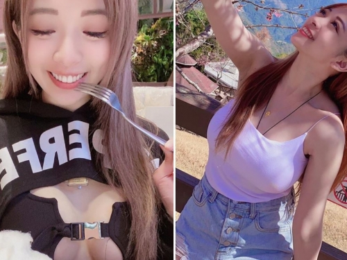 舒芙蕾94要配奶！美乳甜心「嵐芯語」進食畫面好搶鏡，私下還大方分享bra穿法！