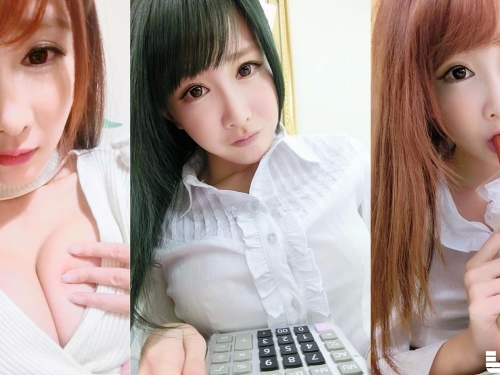 無法抗拒！「爆乳小秘書」制服快爆扣，換上誘惑「比基尼」照樣超噴血！
