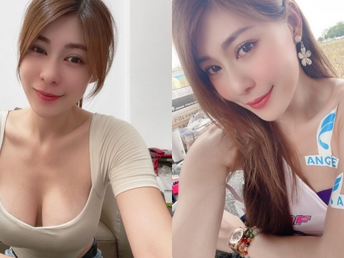 正妹「JOJO嘉嘉」超低胸深溝自拍，「豐滿的乳量」視覺好誘人！
