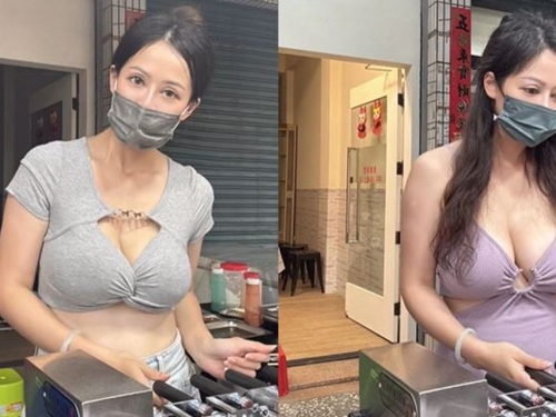 生意太好眼紅？爆乳老闆娘烤玉米攤被檢舉 警每天上門