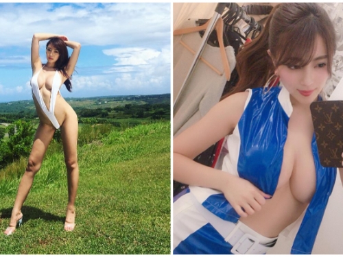 國民情婦的野外露出！「G奶寫真女星」森咲智美野外踏青也要追求最極限的裸露！