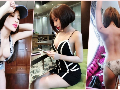 有夠敢！路邊驚見「露屁蛋奶妹」蜜桃臀好可愛！最愛「深夜裸拍」畫面好惹火…