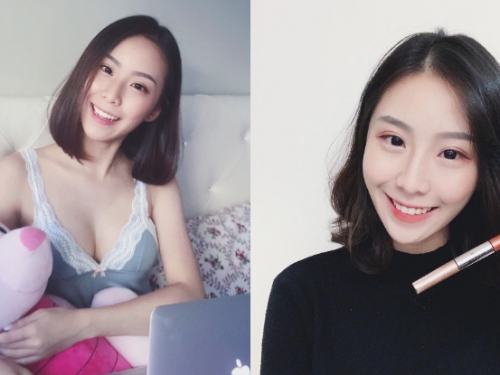 美女一定要追起來！「加妹子」清新脫俗骨感纖瘦，換上睡衣居然大顯傲人事業線！