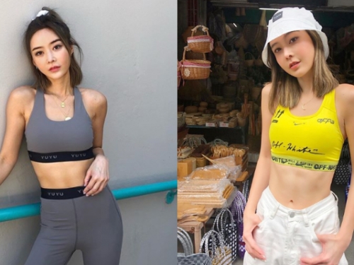 台大女神「資工彌」臉蛋、身材再進化！「兩截式運動裝」太火辣「腹肌、馬甲線」全都露