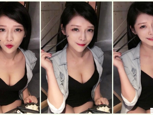 台中燒肉店「白皙美乳妹」肉包視角太犯規！超挑逗「用餐畫面」沒有極限…
