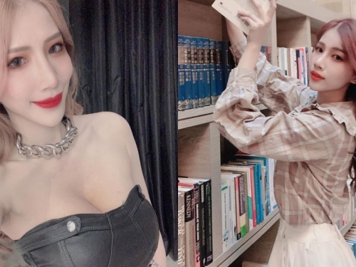 書店遇見的氣質正妹「米小米mina」！真實身份是超火辣「性感女DJ」！