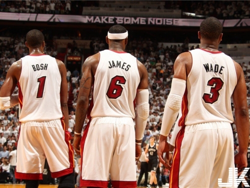 七年前熱火組史上最大團  姆斯率三巨頭開啟「奪冠之路」