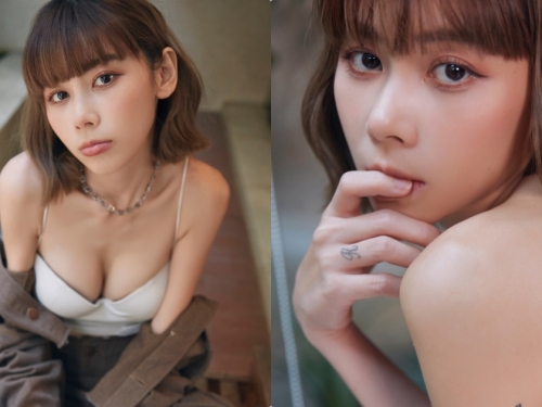 天菜美少女「ABBIE」開房初體驗，「曖昧滾床視角」好激情！