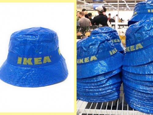終於不是翻玩！IKEA推出限量Logo漁夫帽，不過這材質好像在哪看過？