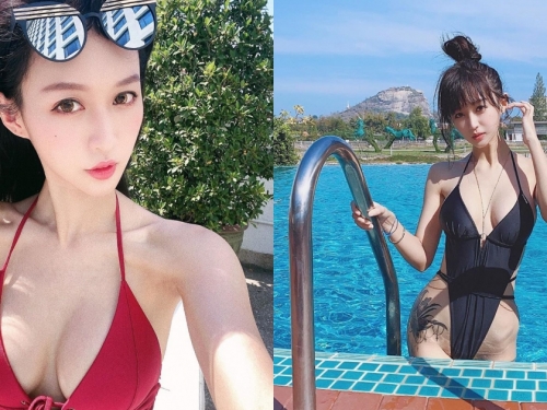 香港正妹DJ「洛兒LokYii」，渾圓美乳不是夜場限定！度假比基尼用力穿起來！