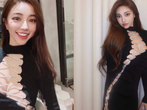 「猖狂辣妹」戰服意外反穿，「乳味四溢」才是最正確模式！