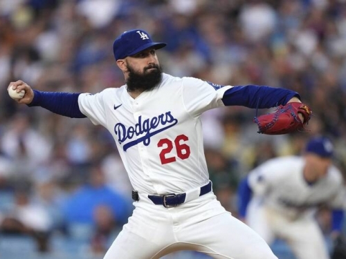 MLB》道奇先發輪值好慘！明星右投再度倒下 投手群傷兵多達14人