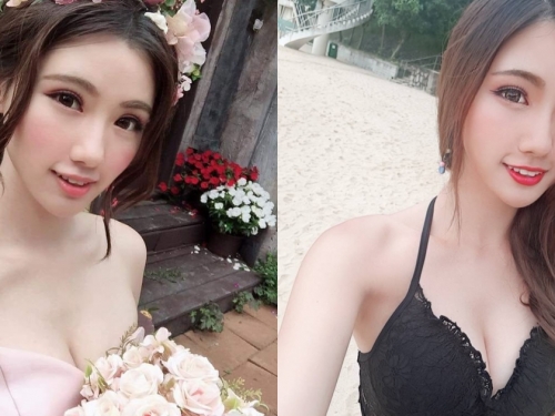 巴掌臉清新小仙女「張倫倫」甜甜惹人愛，美好外貌連香港朋友都淪陷