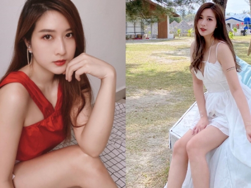 大馬仙氣小姐姐！「Jovin Chan」白嫩長腿超逆天，氣質臉下的美體更秒獲讚嘆！