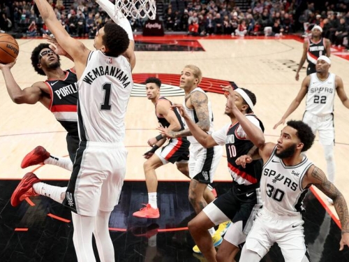 NBA》本屆狀元與探花首度對決 溫班亞瑪締史上最速30分、7阻攻