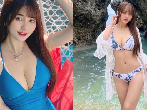 棉花糖美乳甜心「莫葵」小琉球度假！性感比基尼露「白嫩美體」好養眼