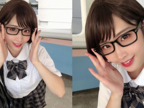 深田老師香港出沒？20歲Coser「甄紫喬」戴上眼鏡神似AV女神引發熱議