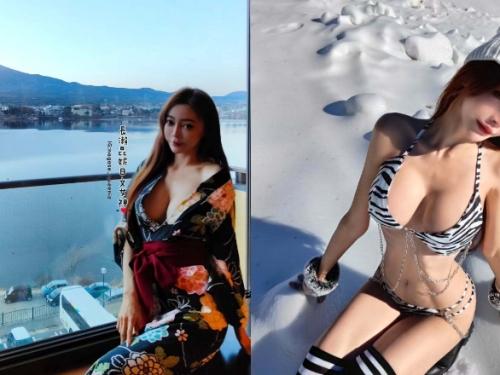 最辣日文老師和富士山比高聳　挺兩座乳峰開課囉！