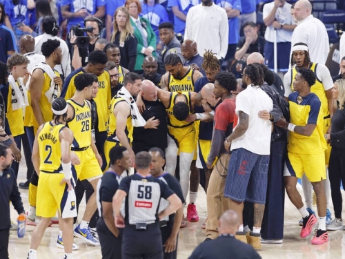 NBA總冠軍賽》溜馬不妙！哈里伯頓G7手感火燙但打7分鐘就因傷退場