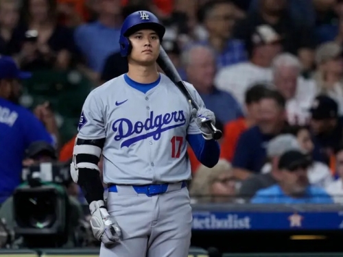 MLB》大谷翔平敲雙安無用！Valdez投6.1局狂飆10K　太空人5：0完封道奇