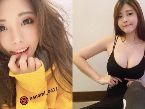巨乳版卓文萱4ni！甜美又火辣的「32E美胸正妹」苡琍Hana，性感不私藏！