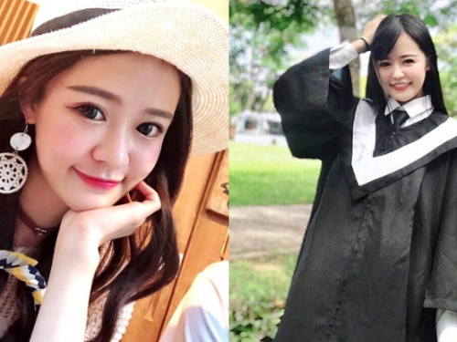 甜美小萌妹「Tien小天」畢業了！學士袍照清新感爆發讓人戀愛