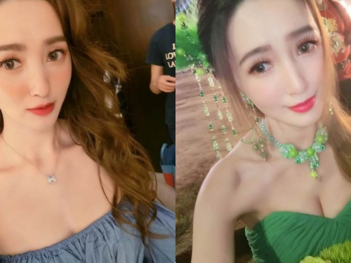 可愛甜心正妹「Ashley 小貓」，「低胸自拍」美乳畫面太火辣了！