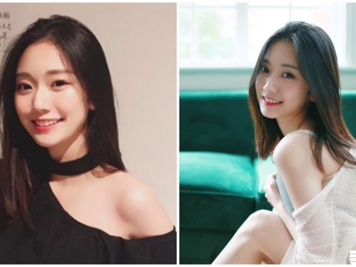 清新正妹「氣質爆表」！性感美肩超誘人，白皙美腿也辣翻了！