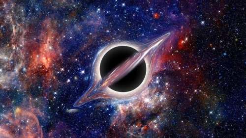 銀河系的中心黑洞被成千上萬的類地球黑洞行星圍繞著