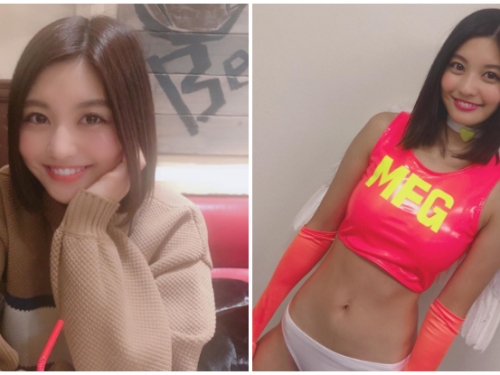 上班當OL下班小惡魔！日本「最正上班族」林ゆめ車展火辣登場，下半身穿太少了啦！
