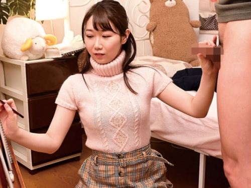 美術系女大生「市川愛茉」全裸人體素描模特兒竟求助爸爸？！