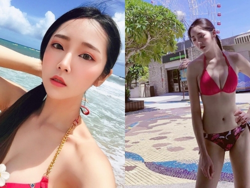 長腿爆乳正妹「唐芮」馬拉灣玩水！「渾圓Ｄ奶」性感飽滿有夠犯規！