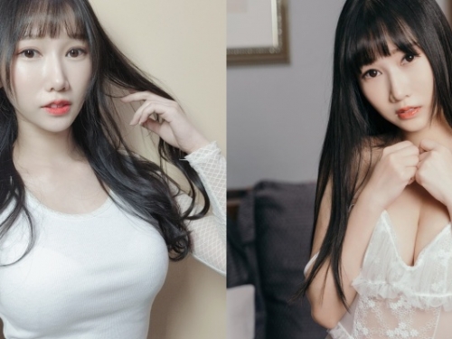 空靈系正妹「黃又又」解放「飽滿 E 乳」！白嫩好身材噴發女友力
