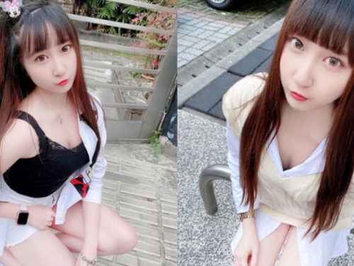 岳母真貼心！童顏少女 「淮淮Tiffany」悠遊瀑布偷曬小溝溝，清甜笑容隱藏邪惡彈藥庫！