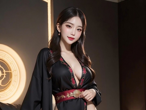 Girl in Oriental Hanfu