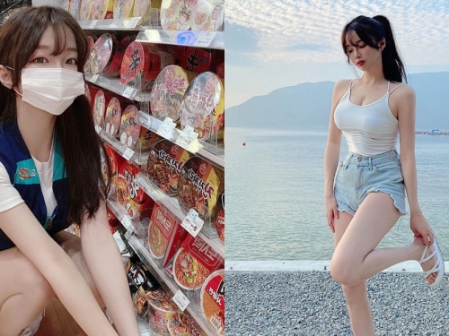 便利商店「超可愛店員」完美身材好迷人！工作視角展現超高顏值