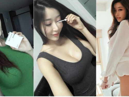 太銷魂！性感正妹裸身獻出「圓潤乳形狀」，上帝視角讓人鼻血止不住…