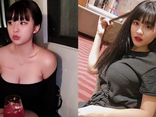 側峰面太火辣！美國留學生「若穎Zoey」吃飯還要耍性感，波濤洶湧的節奏讓人難以下嚥！