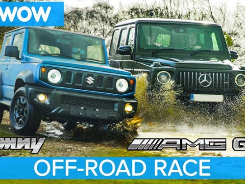 [影] 真的假的啦？價差近800萬的跨界越野大賽......AMG G63 能做的，Jimny 全都能做到？