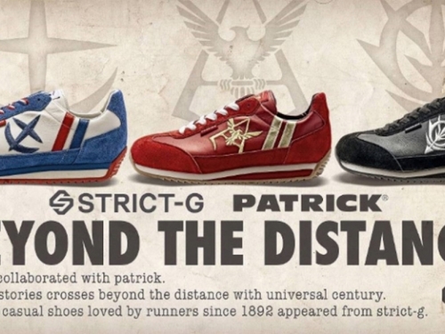 潮牌聯名！　STRICK-GxPATRICKxGundam 推出「鋼彈式樣聯名皮革運動鞋」！