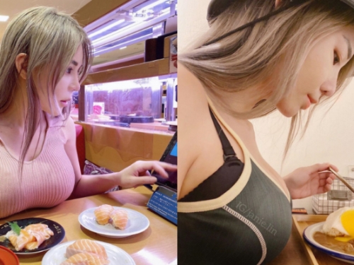 嘴眼併享！插畫家「泥泥Janie」享用美食太專注，不自覺將「兇猛長輩」端上桌！