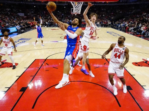 NBA》畢斯利飆三分破隊史紀錄 坎寧安全能身手助活塞痛宰公牛40分